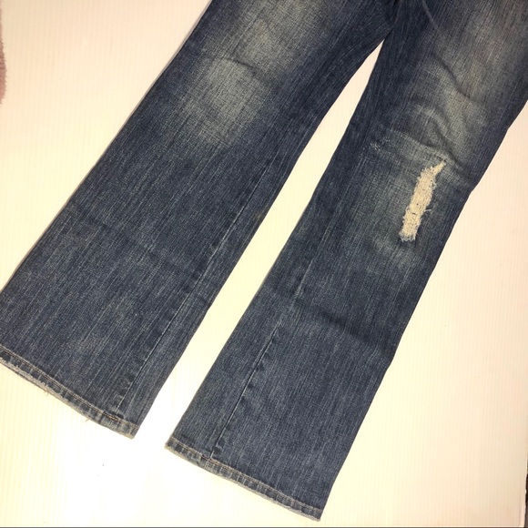 AE bootcut Jeans copper metallic embroidery 4 - Picture 7 of 8